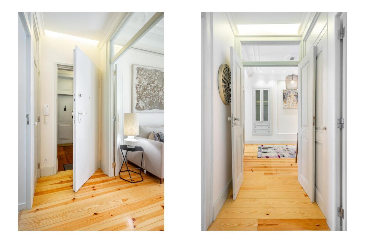 Whome Luxury Stay In Prime Location W/ Ac, Lift & Private Patio Lisboa Exteriör bild
