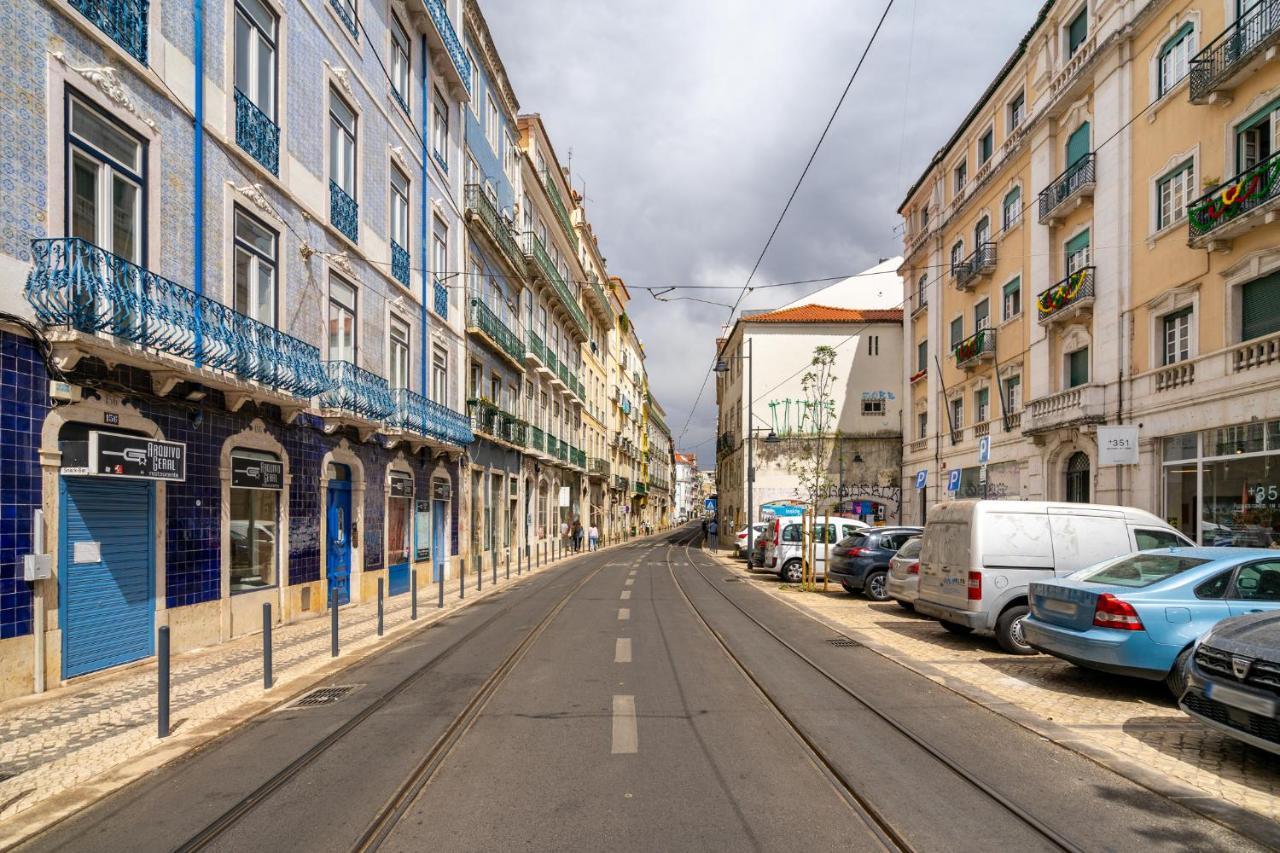 Whome Luxury Stay In Prime Location W/ Ac, Lift & Private Patio Lisboa Exteriör bild