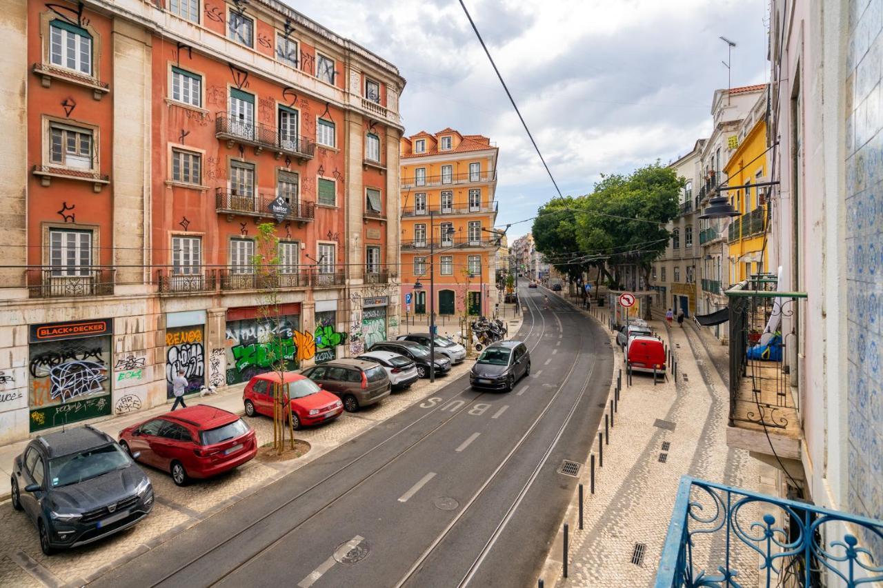 Whome Luxury Stay In Prime Location W/ Ac, Lift & Private Patio Lisboa Exteriör bild